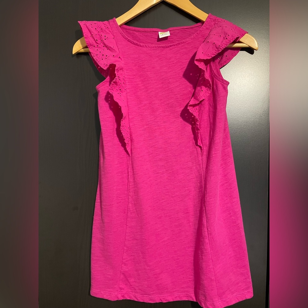 Crazy 8 - Pink Ruffle Sleeve Dress